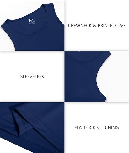 Little Beauty 5 Pack Mens Tank Tops UPF 50+ Sleeveless Muscle Shirts Lightweight Active Workout Gym Tops in Saudi Arabia
