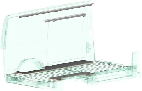 Van Storage System Anchor Kit | Floor-Roof Mount Support - Single Hardware Set for Modular Cargo Shelving | Compatible With 2014-2026 Mercedes-Benz Sprinter 2500/3500 in Saudi Arabia