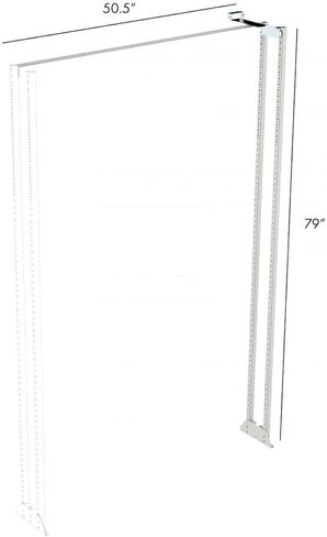 Van Storage System Shelf Support | Dual Post Heavy Duty Extension Frame | Mid/High Roof Commercial Vehicles in Saudi Arabia