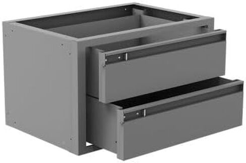 Van Storage Cabinet | Holman 40070 | 20"W x 13.5"D x 12"H | 2-Drawer Steel Module | 40lb Capacity per Drawer in Saudi Arabia
