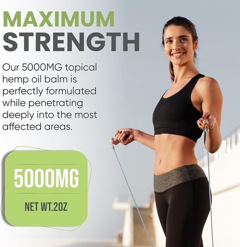 بلسم زيت القنب العضوي من فوكسليف للعضلات والمفاصل والظهر والركبتين والرقبة والأصابع والمرفقين مع خلاصة الأرنيكا والكافور والمنثول والنعناع - صنع في الولايات المتحدة الأمريكية 2 أونصة in Kuwait