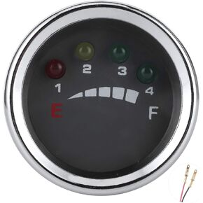 Aramox LED Battery Meter,Precise Battery Indicator Display for Electric Solar Boat Golfcart ATV Forklift(36v)