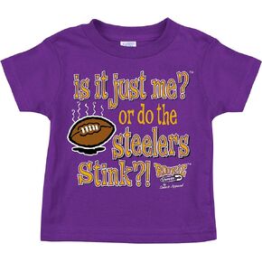 Baltimore Football Fans. is It Just Me?! (Anti-Pittsburgh) Baby Apparel (NB-7T)