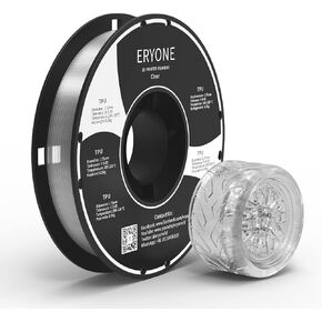 ERYONE TPU Filament 1.75mm for 3D Printer +/-0.05mm, 95A, 0.5kg (1.1 LBS) / Spool, Aurora Rainbow