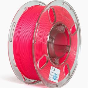 PRILINE PLA Filament 1.75mm, PRILINE PLA 3D Printer Filament, 1kg Spool (2.2lbs) 3D Printing Filament Fits for Most 3D Printers, Dimensional Accuracy +/- 0.02mm,White