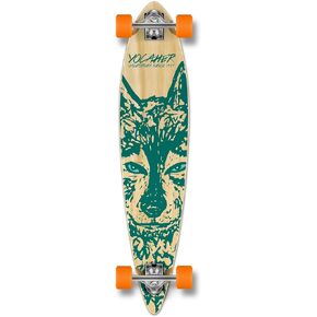 Yocaher Spirit Wolf Longboard Complete Skateboard Cruiser - Available in All Shapes