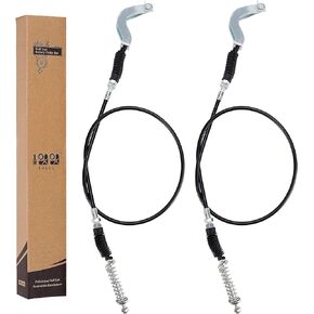 10L0L 72341-G01 Golf Cart Forward & Reverse Transmission Shift Cable for EZGO Workhorse 1200/ST350/ST480 /Refresher 1996-2001, 50.5" Long (2 Packs)