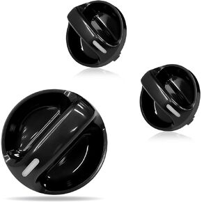 3PCS Climate Control Knob, AC Blower Heater Fan Speed Knob Switch Replacement for Toyota Tundra 2000-2006, Air Conditioner Knob Button Replace OEM# 55905-0C010 559050C010