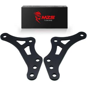 MZS Motorcycle Lowering Link, Rear Drop Links Suspension Kit Accessories Adjustable Black Compatible with Z900 2017-2024 | Z900RS 2018-2024