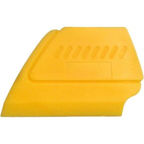 VViViD Yellow Fine-Edge Detailer Hand Tool for Vinyl Wraps & Decals Squeegee Applicator 2 Inch Contour Miniature Sealer (Single)