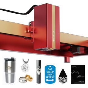 وحدة ليزر بالأشعة تحت الحمراء xTool 1064 نانومتر لـ D1 Pro، نقطة ليزر فائقة الدقة 0.03 مم، رأس ليزر بقوة 15 كيلو وات للهدايا الشخصية وصياغة المجوهرات، للمعادن والذهب والفضة والمجوهرات والألومنيوم والبلاستيك... in Kuwait