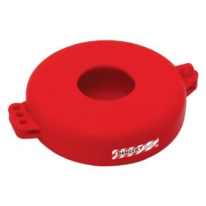 Zing Green Products 7246 Gate Valve Lockout, 5"-6.5" Wheel, Red