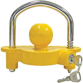Reese Towpower 55003 Universal Coupler Lock , Yellow