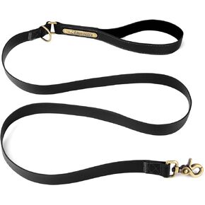 Tuff Pupper Classic 6 Foot Heavy Duty Dog Leash | 10x Stronger Than Leather | 100% Waterproof & Odor Proof Dog Leash | Tough Rust-Proof All Metal Hardware