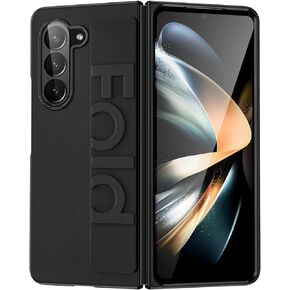 حافظة PhyWhale متوافقة مع هاتف Samsung Galaxy Z Fold 3، تصميم نحيف وخفيف الوزن، حافظة واقية للهاتف المحمول قابلة للطي بحزام معصم (أزرق، Samsung Galaxy Z Fold 3)