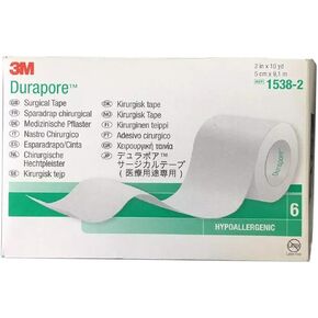 3M Durapore Surgical Tape-Size: 2" x 10 yd (5 cm x 9.14 m) - UOM = Each 1