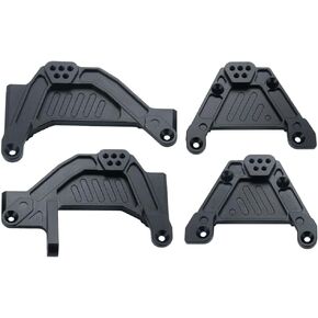 RCLIONS Aluminum Aluminum Shock Towers Front&Rear Adjustable Shock Hoops for AXIAL SCX6 AXI05000 1/6th RC Crawler Car