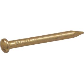 Hillman Brass-Plated Escutcheon Pins 3/4" x 16GA (532629)