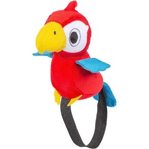 Fun Express Stuffed Parrot on shoulder - Pirate Costume Accessory for Kids - Halloween Costumes - VBS Vacation Bible School Supplies/Decor
