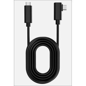 TAHUTO24 16FT Link Cable for Meta Oculus Quest 1 or 2 and PC VR Gaming PC/Steam Accessories - High Speed PC Data Transfer USB 3.0 Type C Cable for VR Headseet and Gaming PC (Black)