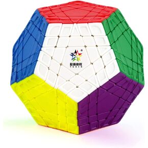 HELLOCUBE Yuxin Gigaminx Stickerless 5X5 Speed Cube Megaminx Magic 12 Sided Cube Puzzle Toy