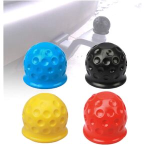 2" Trailer Hitch Ball Cover - Truck Towball Protect Cap Replacement Accessories for RV, Caravan, Boat, Truck, 4PCS