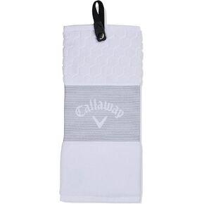 Callaway TW CG Trifold Towel WHT 23