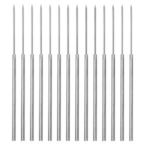 iplusmile 14pcs Lab Dissecting Needle, 3D Printer Nozzle Cleaning Kit, Stainless Steel Single Ended Micro Fine Precision Probe Teasing Needles Biology Experiment Equipment for Lab