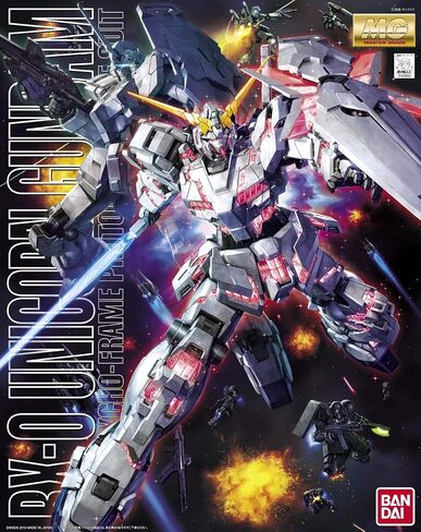 Unicorn Gundam Gundam UC, Bandai MG 1/100 Model Building Kit in Saudi Arabia