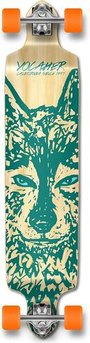 Yocaher Spirit Wolf Longboard Complete Skateboard Cruiser - متوفر بجميع الأشكال in Kuwait