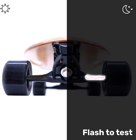 لوح تزلج ELOS خفيف الوزن بالكامل - ألواح تزلج صغيرة طويلة مصممة للمبتدئين والركاب في المناطق الحضرية. الهدية جاهزة، ومعبأة. سطح لوح تزلج واسع ومستقر. مجلس الحرم الجامعي in Kuwait