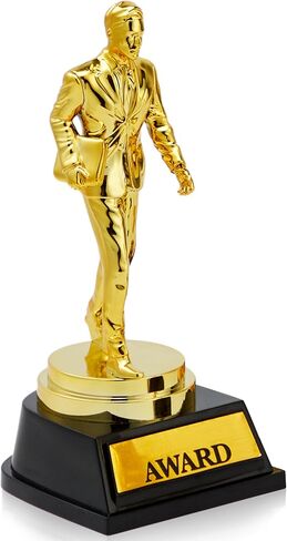 JOYIN Award Trophy, Custom Engraved Appreciation Trophy for Best Salesman, Dunder Mifflin Memorabilia, Gag Gift for Work Office in Saudi Arabia