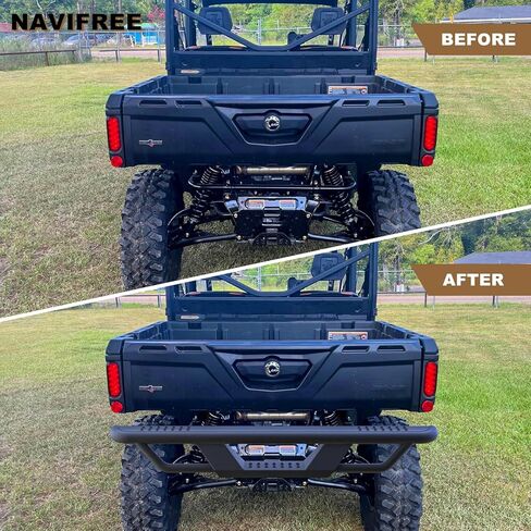 المصد الخلفي الأنبوبي NAVIFREE مناسب لـ 2016-2023 Can-Am Defender in Kuwait