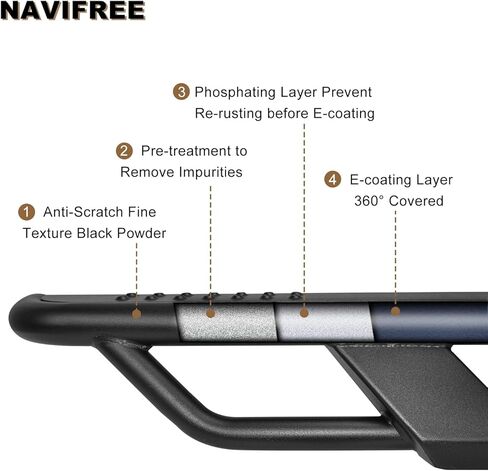 المصد الخلفي الأنبوبي NAVIFREE مناسب لـ 2016-2023 Can-Am Defender in Kuwait