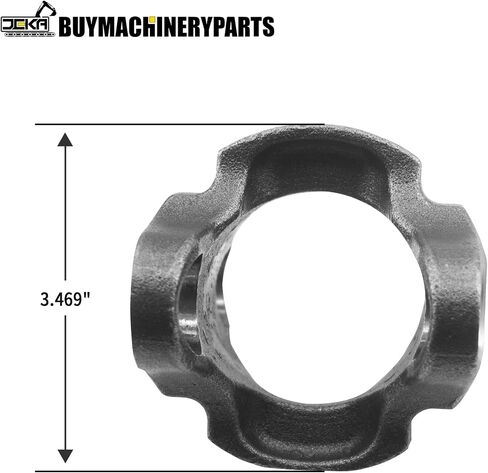 Driveshaft Double Cardan CV H Yoke 2-26-497 Center Yoke N2-26-367 CV H Yoke for 1330 Series U-Joint Compatible with ​JEEP CJ5-8, Wrangler, Cherokee in Saudi Arabia