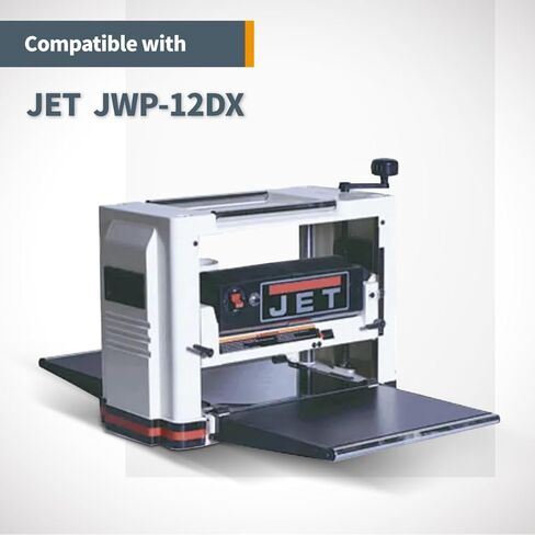 شفرات مسوي POWERTEC 12-1/2 بوصة للحرفي 23378، Jet JWP-12، JWP-12-4P، JWP-12DX، Rockwell RK9018، Wilton 99178، 34463 Planer، بديل لسكاكين Planer Craftsman 23315، مجموعة من 4 (12818DD) in Saudi Arabia