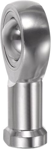 uxcell 4pcs SSI8T/K Female Rod End Bearing M8 Bore and M8x1.25 Right Hand Thread, Stainless Steel Joint Rod Ends, Includes Jam Nuts in Saudi Arabia