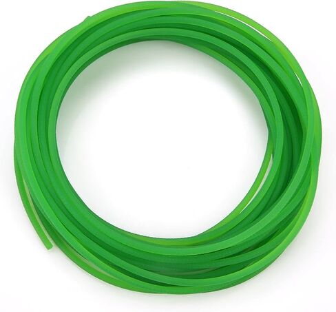 QANYEGN PU Transmission Belt, Green Rough Surfaces PU Polyurethane Round Belt, Conveyor Belt Material for Variety of Machines Drive Transmission(3mm*10m) in Saudi Arabia
