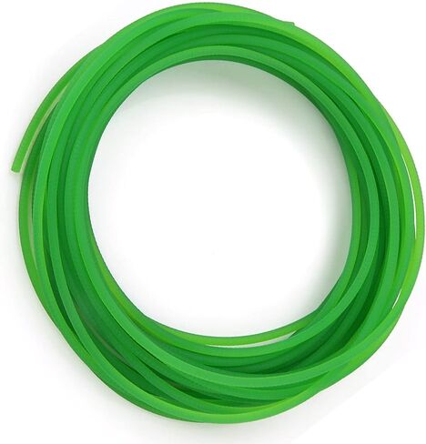 QANYEGN PU Transmission Belt, Green Rough Surfaces PU Polyurethane Round Belt, Conveyor Belt Material for Variety of Machines Drive Transmission(3mm*10m) in Saudi Arabia