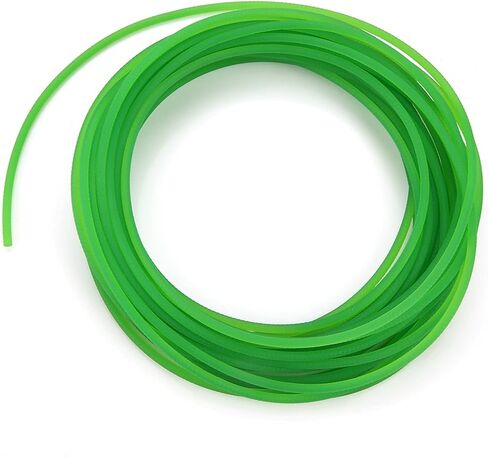 QANYEGN PU Transmission Belt, Green Rough Surfaces PU Polyurethane Round Belt, Conveyor Belt Material for Variety of Machines Drive Transmission(3mm*10m) in Saudi Arabia