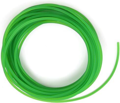 QANYEGN PU Transmission Belt, Green Rough Surfaces PU Polyurethane Round Belt, Conveyor Belt Material for Variety of Machines Drive Transmission(3mm*10m) in Saudi Arabia