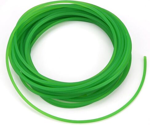 QANYEGN PU Transmission Belt, Green Rough Surfaces PU Polyurethane Round Belt, Conveyor Belt Material for Variety of Machines Drive Transmission(3mm*10m) in Saudi Arabia