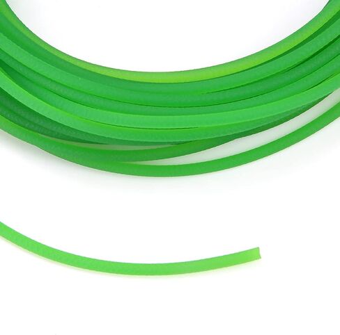 QANYEGN PU Transmission Belt, Green Rough Surfaces PU Polyurethane Round Belt, Conveyor Belt Material for Variety of Machines Drive Transmission(3mm*10m) in Saudi Arabia