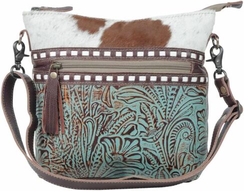 Myra Bag Delphine Canvas & Hairon Bag S-5218 in Kuwait