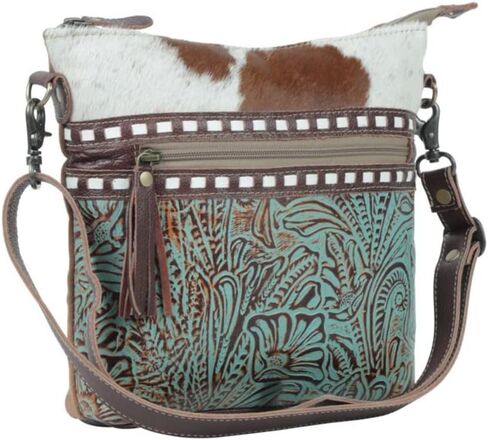 Myra Bag Delphine Canvas & Hairon Bag S-5218 in Kuwait