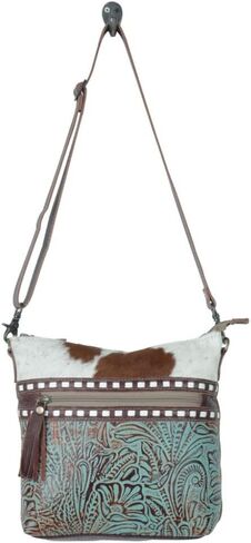 Myra Bag Delphine Canvas & Hairon Bag S-5218 in Kuwait