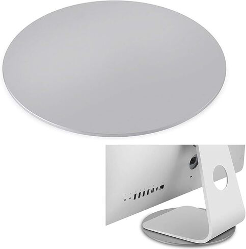 360° Rotation Monitor Stand, Grey Aluminum Alloy, Wide Compatibility for iMac, Laptop, Potted Plants, Arts & Crafts and More in Saudi Arabia