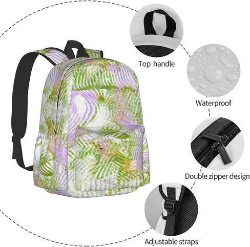 Tangomer Cartoon Magic Movie Backpack 16in Large Capacity Fashionable Versatile Fun Laptop Backpack Cartoon Printed Daypack in Saudi Arabia