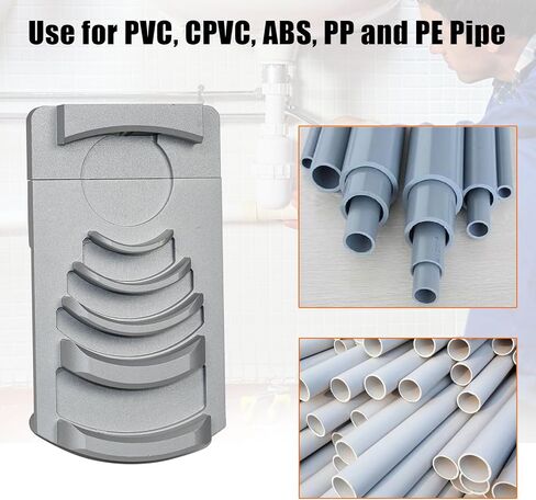 أداة إزالة الأزيز للأنابيب البلاستيكية، مخرطة أنابيب PVC احترافية لإزالة نتوءات ستة أحجام للأنابيب: 1 1/4 بوصة - 4 بوصة، أداة فعالة لإزالة حواف مخرطة الأنابيب البلاستيكية مع شفرة حادة in Kuwait