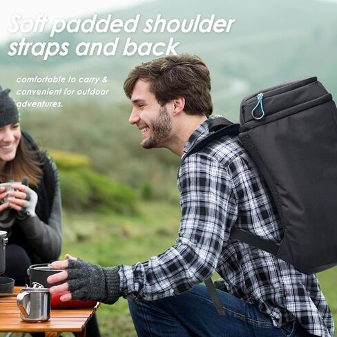 Backpack Cooler,36 Can Cooler Backpack Insulated Waterproof,Leakproof Beach Travel Camping Lightweight Backpack for Men Women in Saudi Arabia